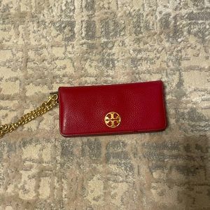 Red Tory Burch wallet